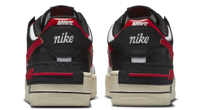 Nike Air Force 1 Low Shadow Summit White University Red Black (W)