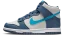 Nike Dunk High Light Bone Diffused Blue (GS)