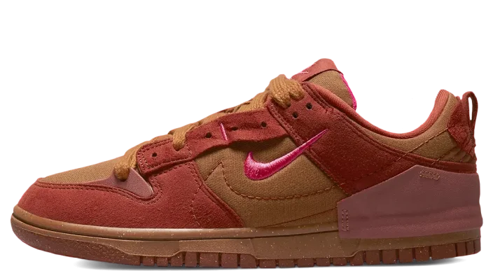 Nike Dunk Low Disrupt 2 Desert Bronze Pink Prime (W)