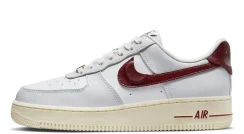 Nike Air Force 1 Low '07 SE Just Do It Photon Dust Team Red (W)