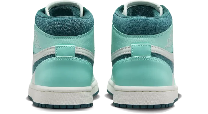 Jordan 1 Mid Chenille Bleached Turquoise (W)