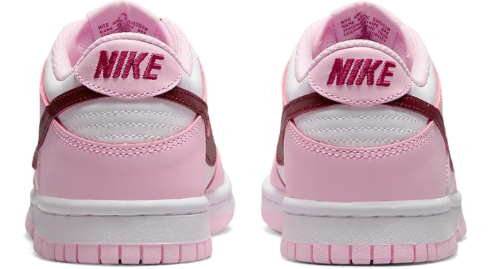 Nike Dunk Low Pink Foam Red White (GS) - Velikost: EU39 - 24.5cm
