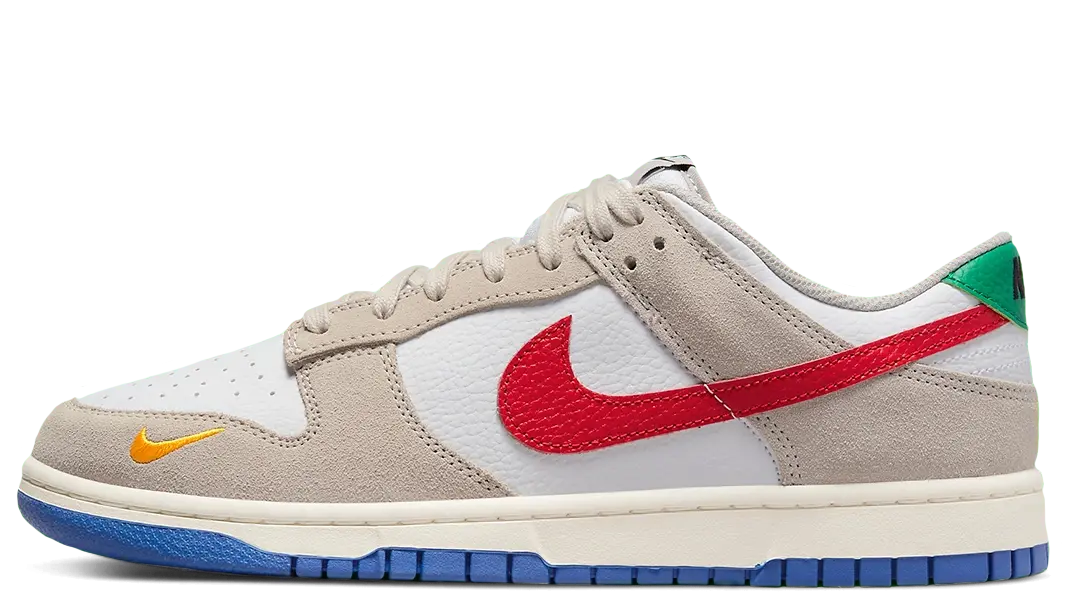 Nike Dunk Low Light Iron Ore Red Blue | Bettonera