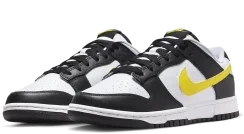 Nike Dunk Low Black Yellow White